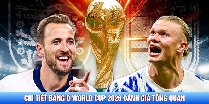 Chi tiết Bảng D World Cup 2026 đ&aacute;nh gi&aacute; tổng quan